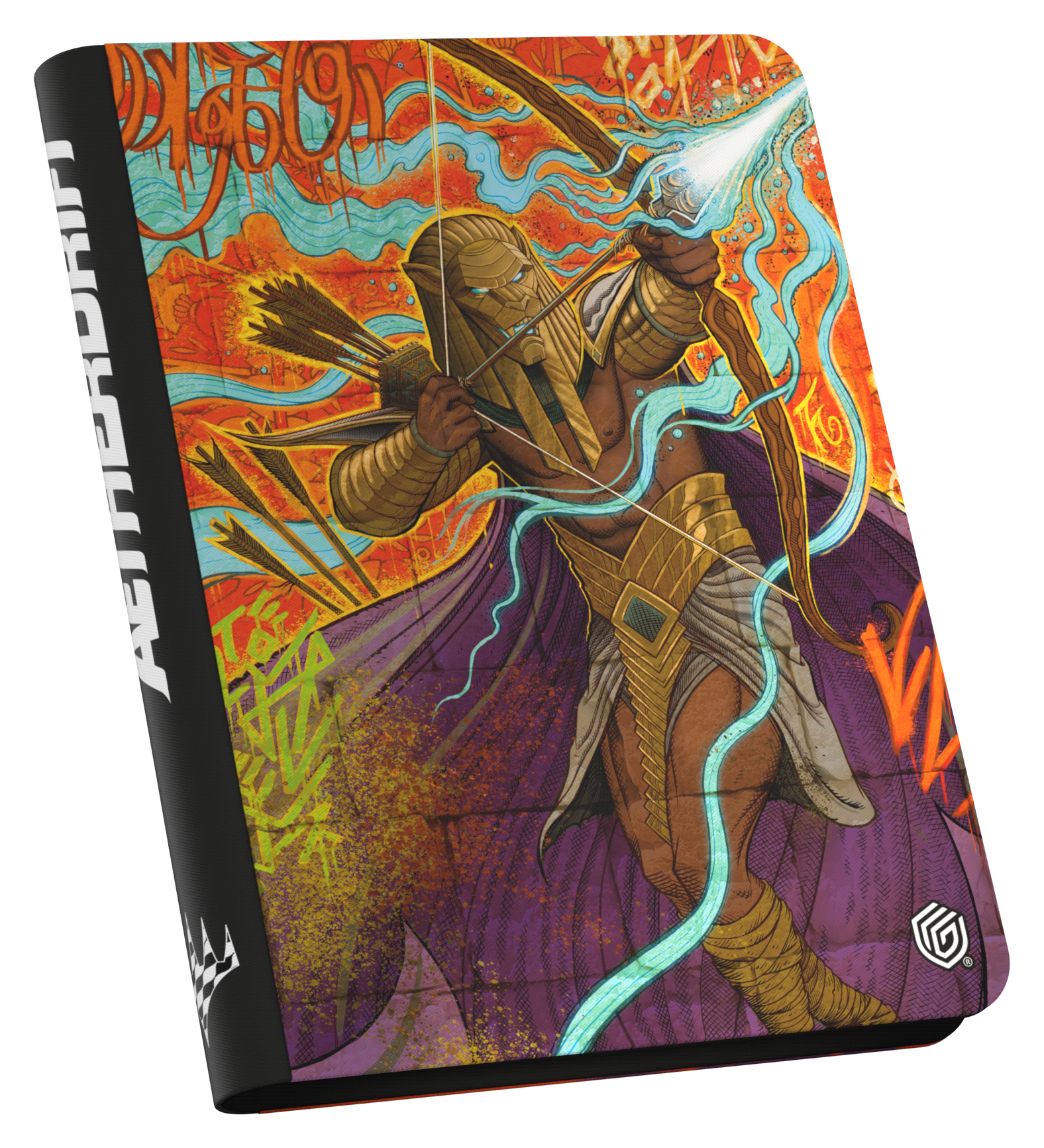Zippered 9-Pocket Pro-Binder Aetherdrift - Ketramose, the New Dawn